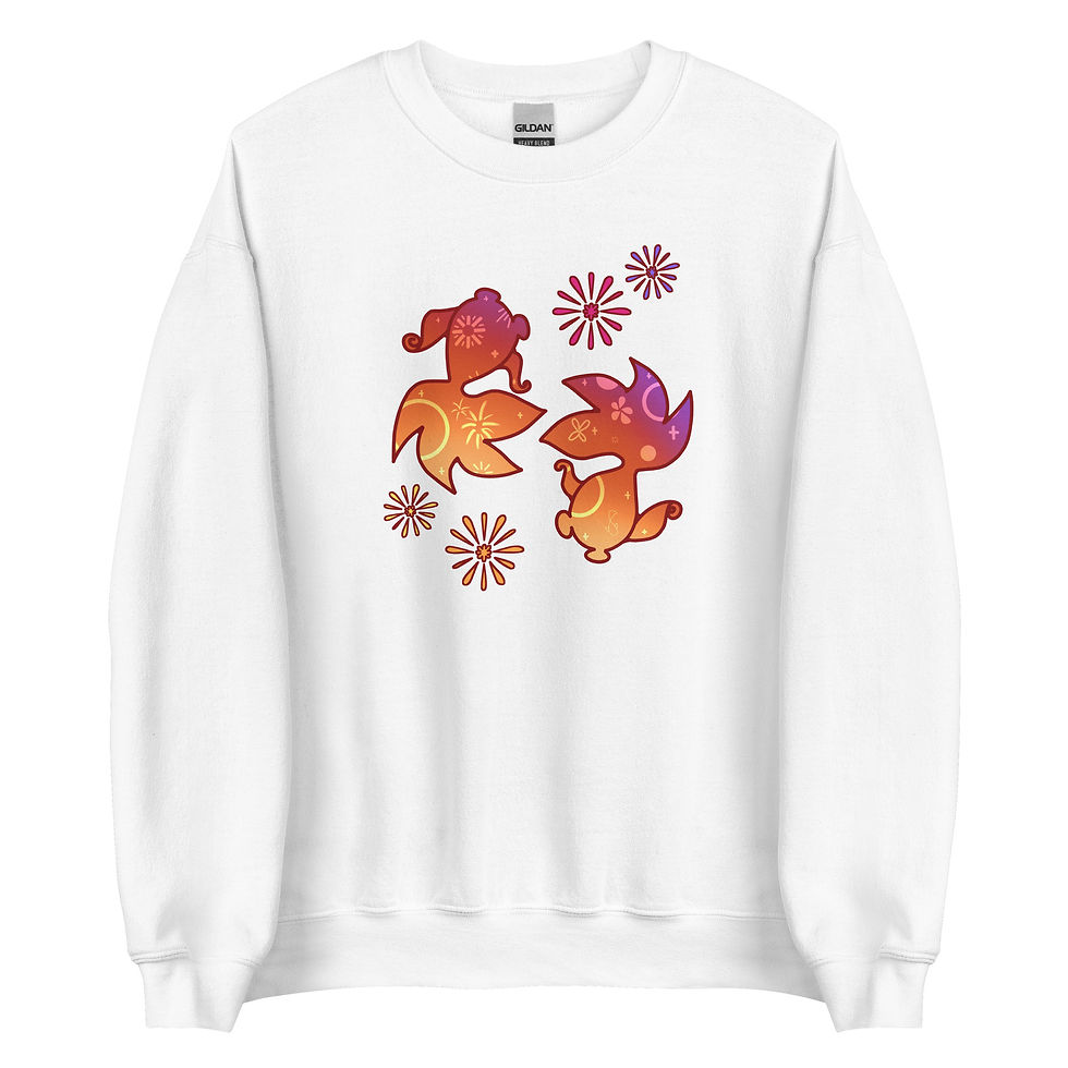 Thumbnail: Genshin Impact Yoimiya Unisex Crew Neck Sweatshirt (S - 5 XL)
