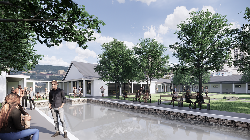 Perspective from the bakery