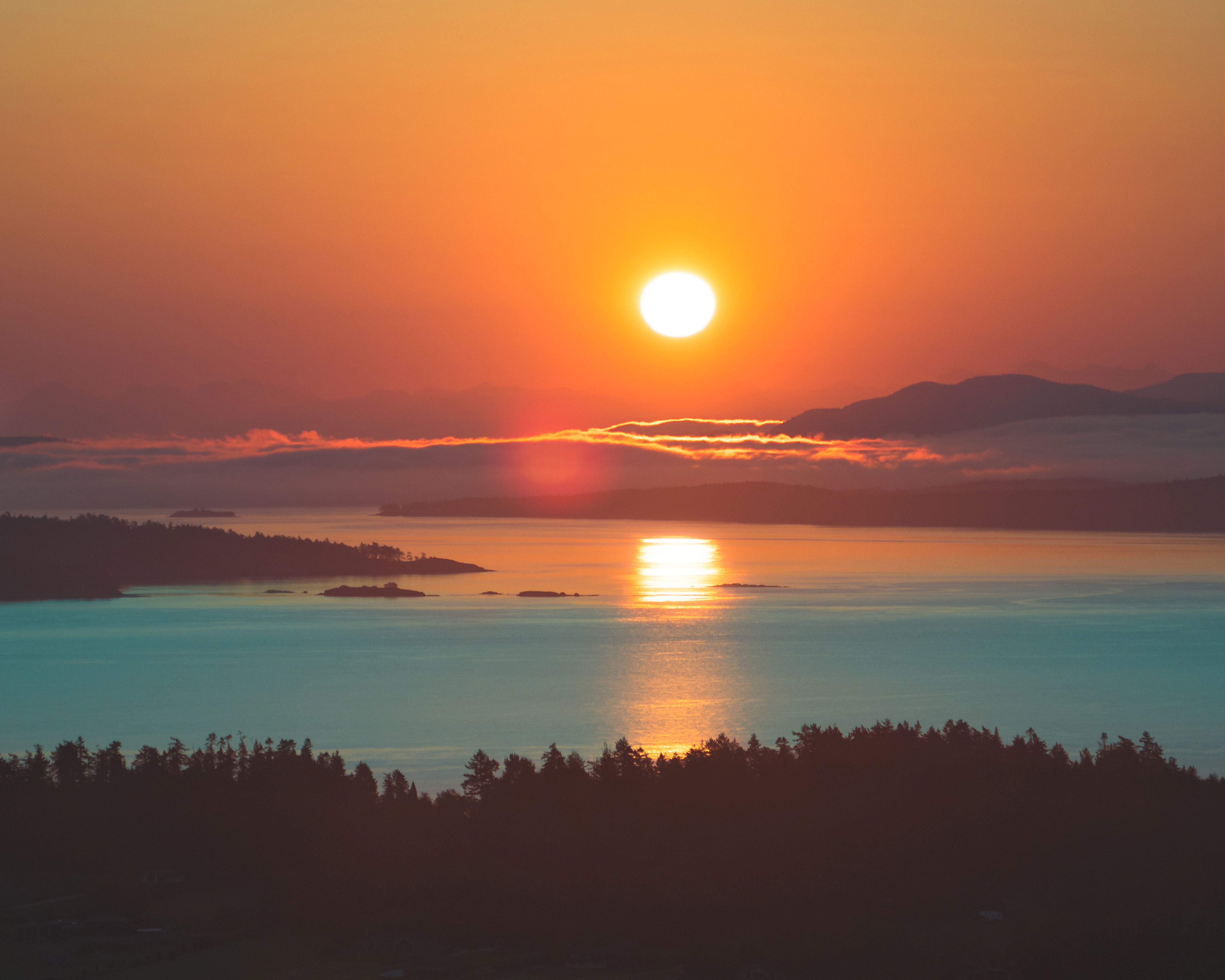 Sunrise on the Island