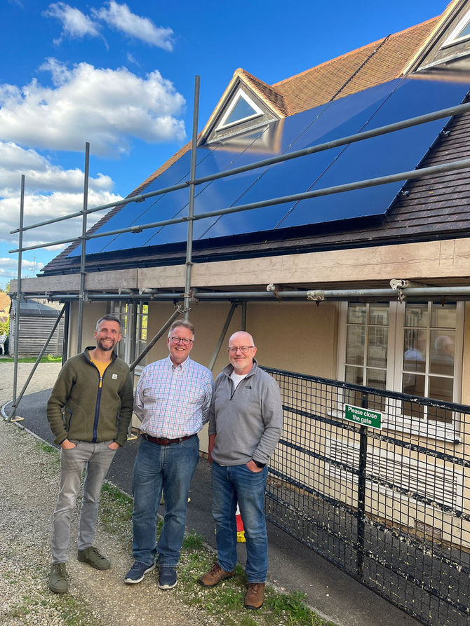 Gretton Village Hall Solar PV and Battery System (2025)