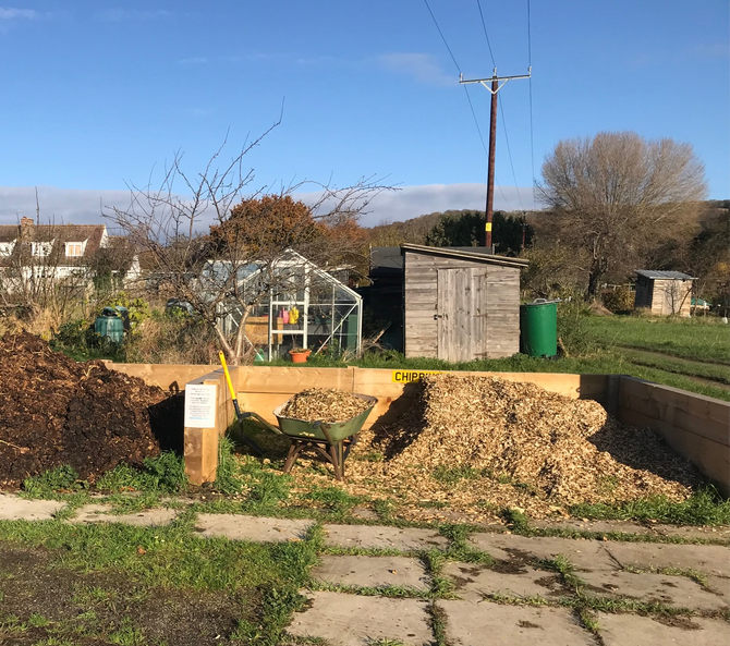 Alderton Allotment Association - Manure and Chippings Bays (2023)