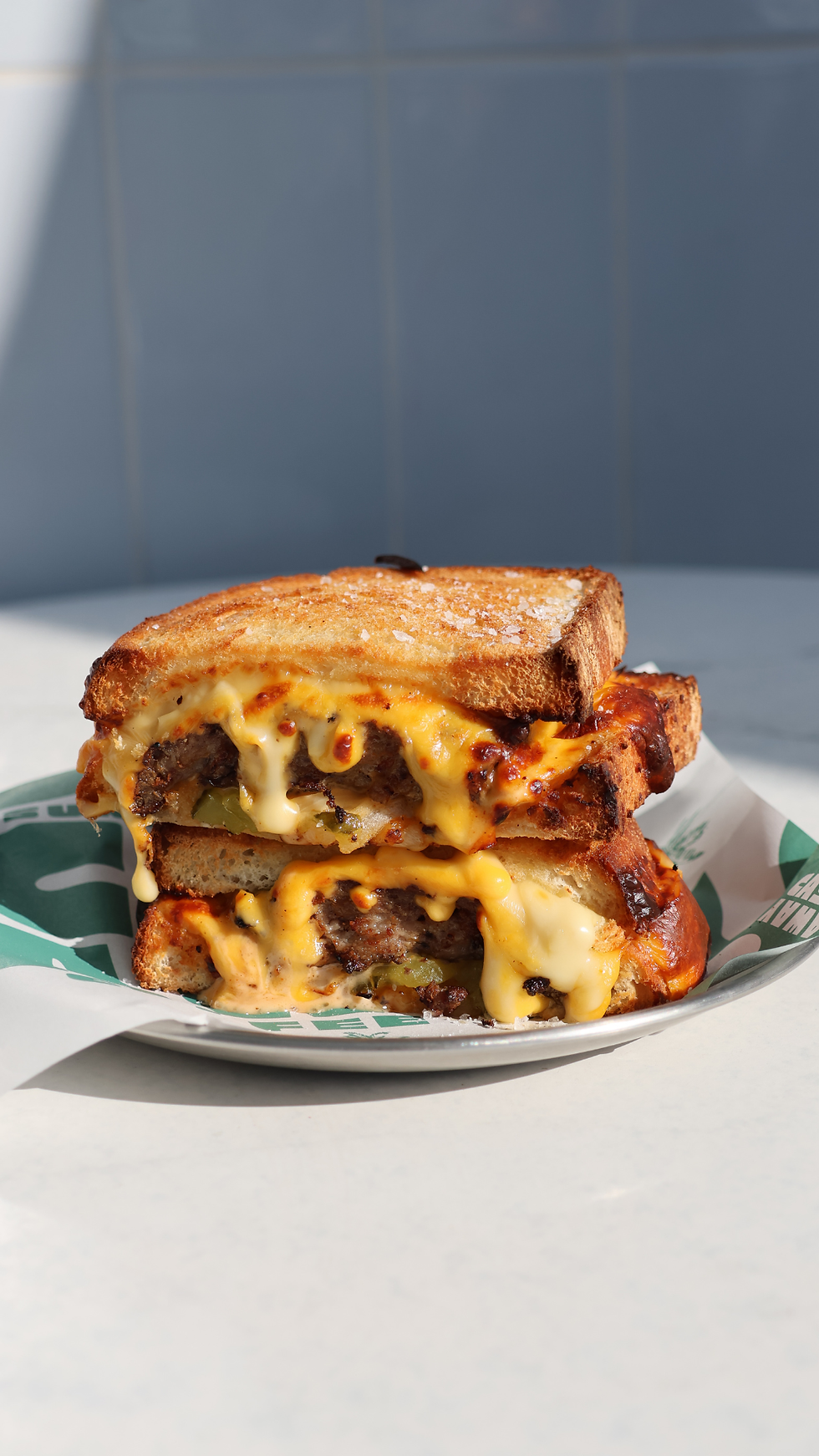 cheeseburger toastie cover