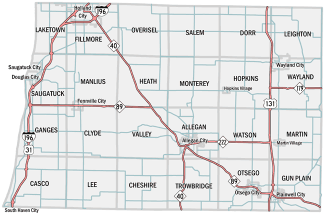 Allegan County Plat Map Allegan County Surveyor 42 North Surveying United States