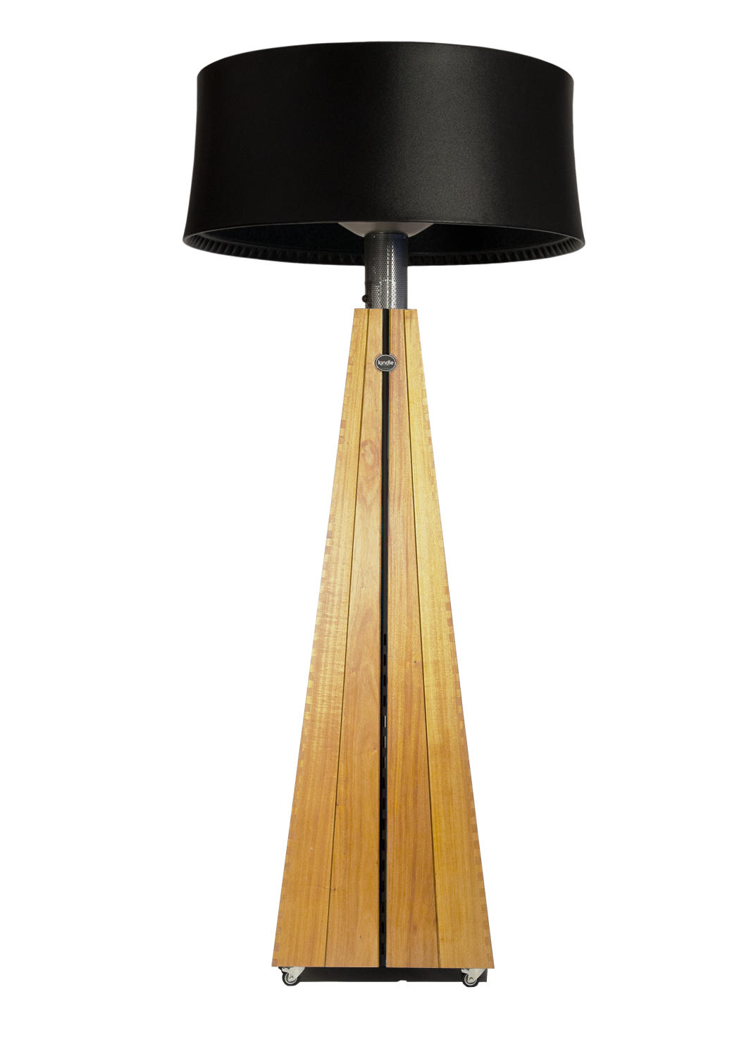 Sierra--Honey-Bamboo---Black-Outdoor Patio Heater