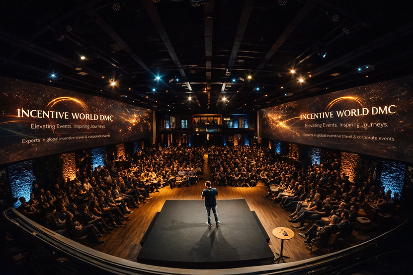 International corporate conference with venue sourcing, logistics and on-site coordination