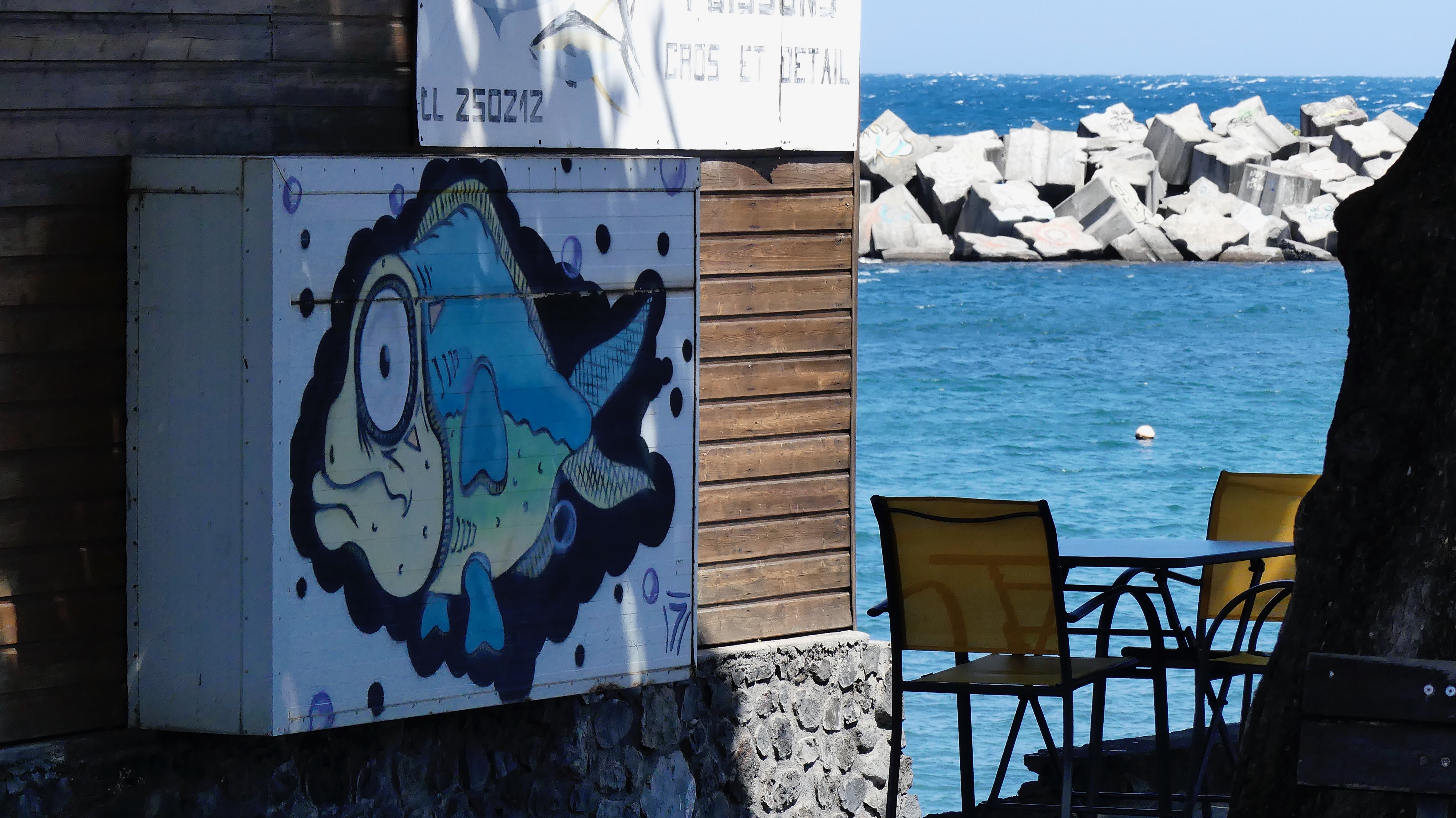 Street Art à Terre-Sainte
