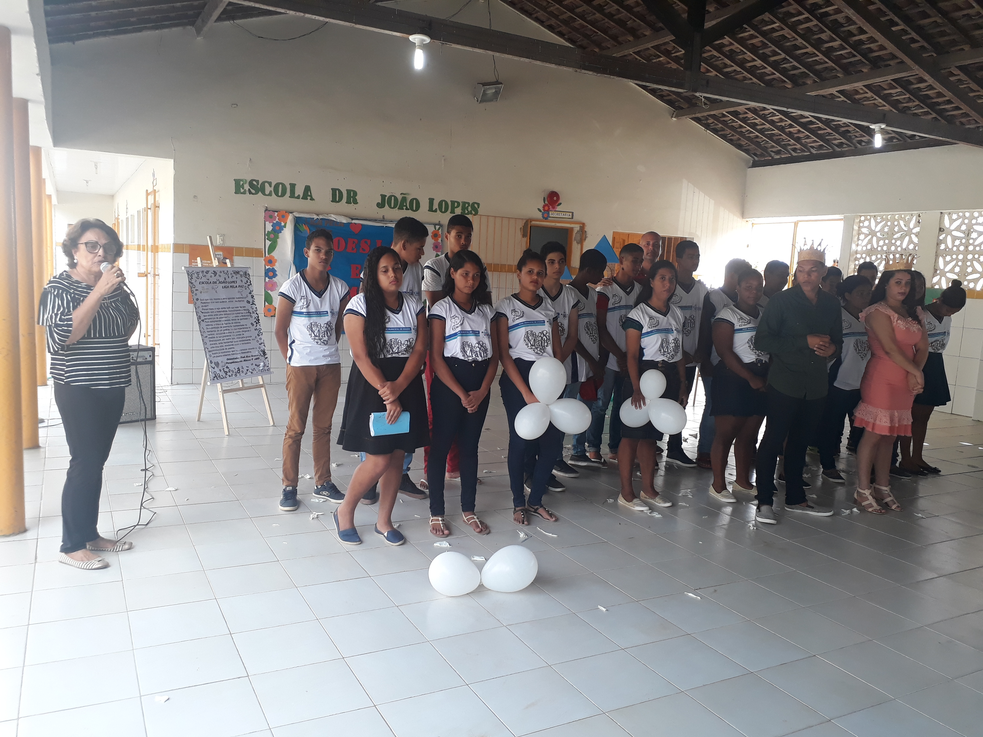 Liga Pela Paz - Escola Dr João Lopes