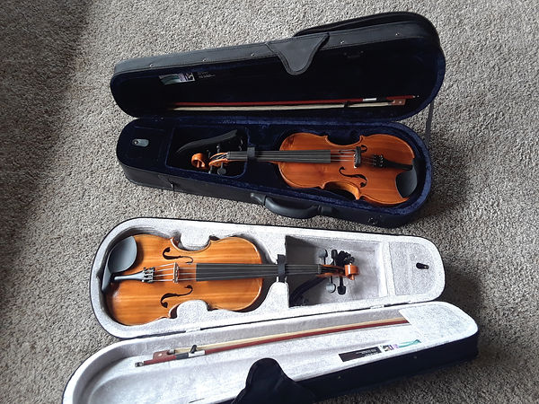 Two 15 inch Violas