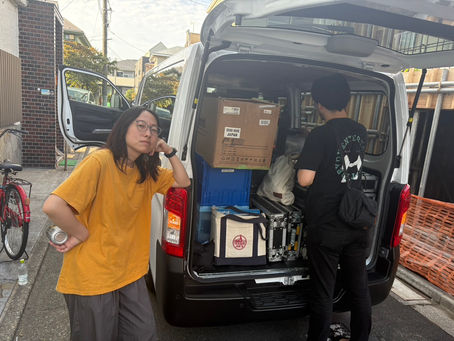 【爽夢】お題:稽古&小屋入り中の写真