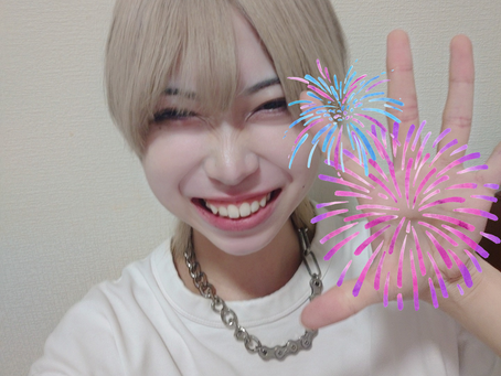 【中村珠希】お題:今年の花火