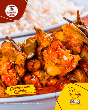 O GACC-RN tem o prazer de anunciar o início de mais uma edição do nosso querido projeto Gourmet Solidário!