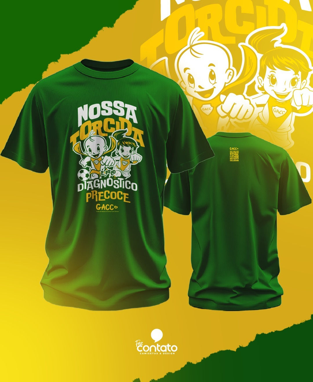 Camisa Nossa Torcida é Pelo Diagnóstico Precoce