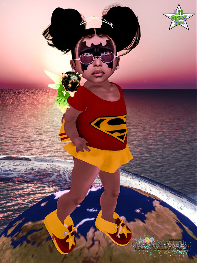 :LiL: Red & Yellow SuperGirl 