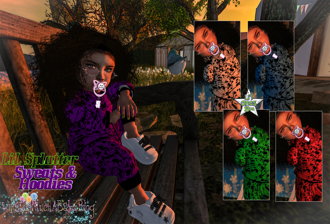 LiL Splatter Hoodies & Sweats @LOS... NoW!