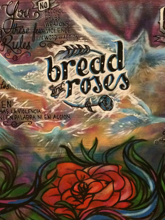 Bread & Roses Signage