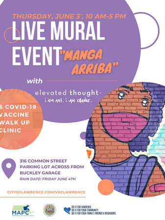 6/3 Live Mural Event: "Manga arriba"