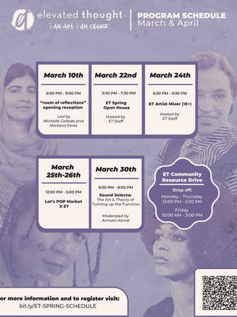 March and April Events
