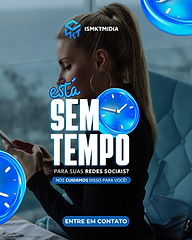 sem tempo para suas redes sociais?