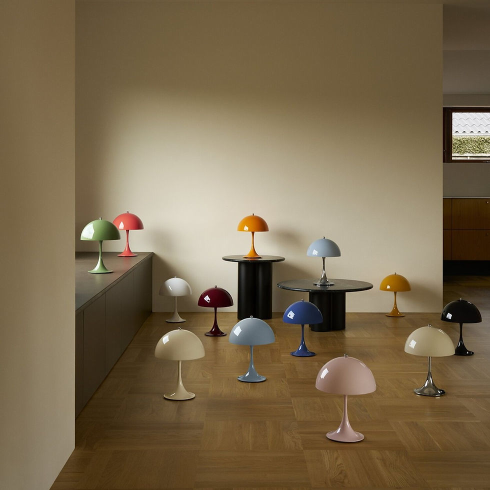 Miniature : Lampe portable PANTHELLA 250 - Opale beige