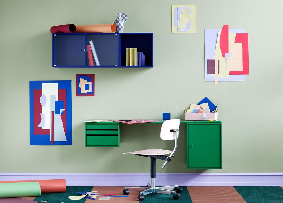 Miniature : Bureau MONTANA - Ambre