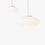 Miniature : Suspension MIST - Ø37 cm - Blanc opalin