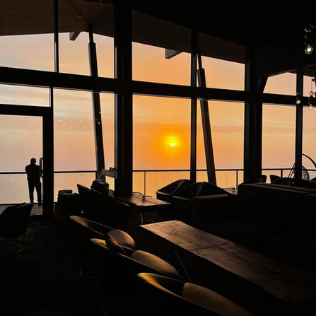 Sunrise at Hotel Iso Syöte, Finland
