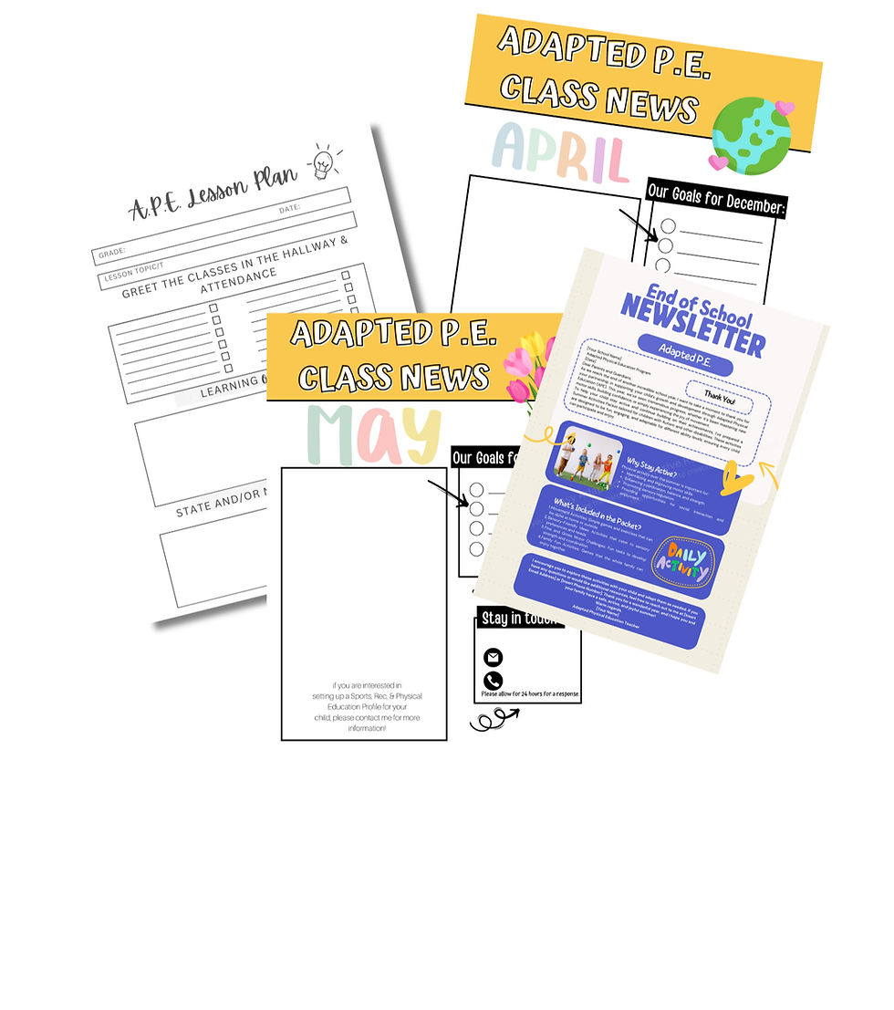Thumbnail: The Ultimate Adapted P.E. Manual: A Yearly Guidebook (Digital Copy)