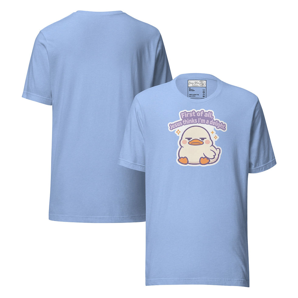 Thumbnail: The Delightful Duck Unisex t-shirt