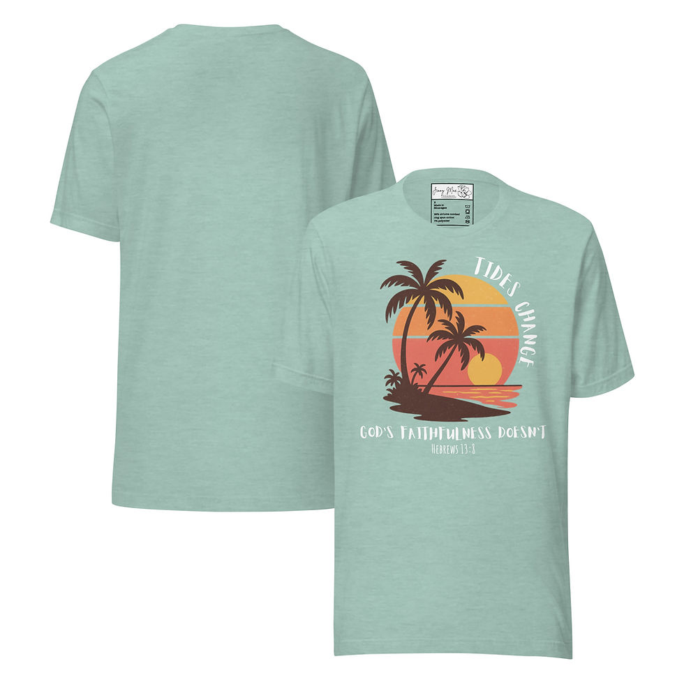 Thumbnail: "Tides Change" Unisex t-shirt