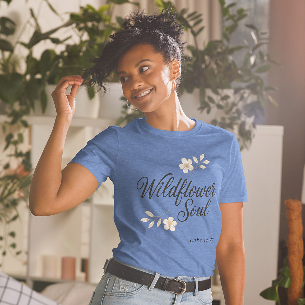 Thumbnail: Wildflower Soul Short-Sleeve Unisex T-Shirt