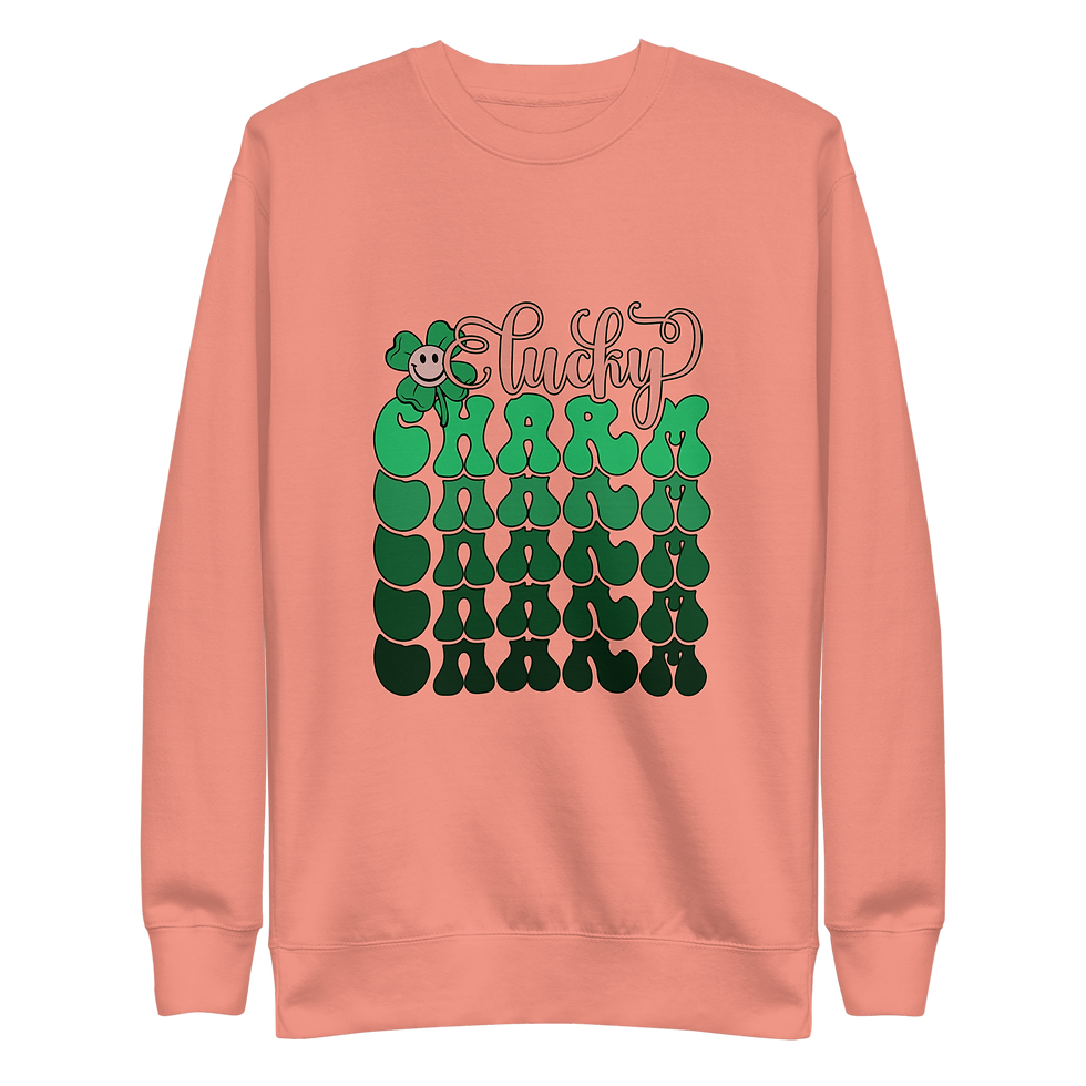 Thumbnail: Lucky Charm Sweatshirt - The Perfect Tee for St. Patrick's Day 
