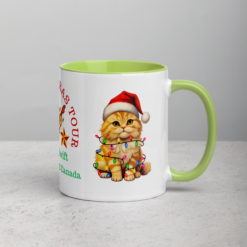Thumbnail: Christmas Eras Tour Mug with Color Inside