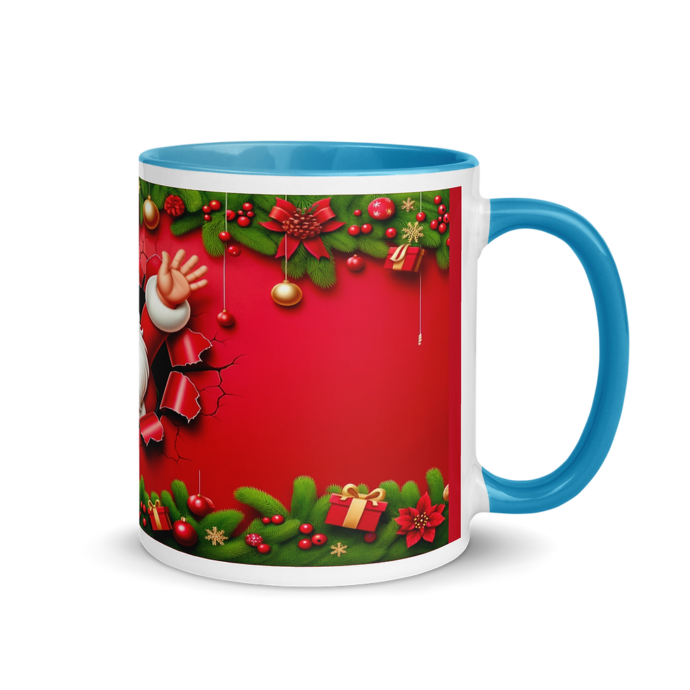 Thumbnail: Santa Mug with Color Inside