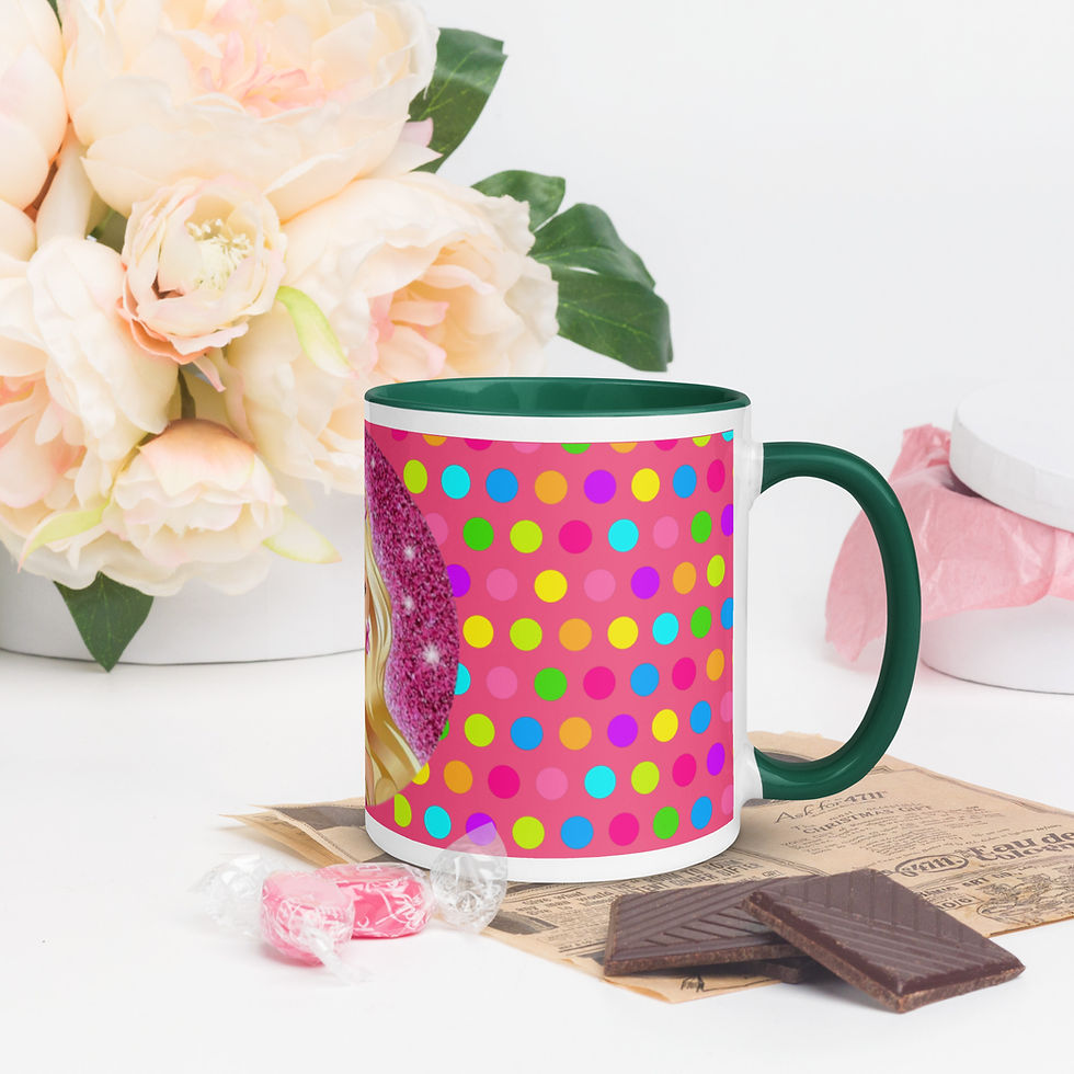 Thumbnail: Barbie Mug with Color Inside