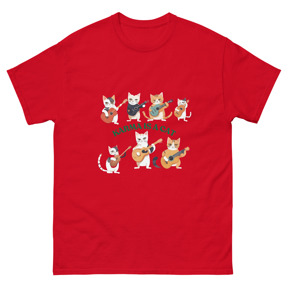 Thumbnail: Karma is a Cat Men's classic tee