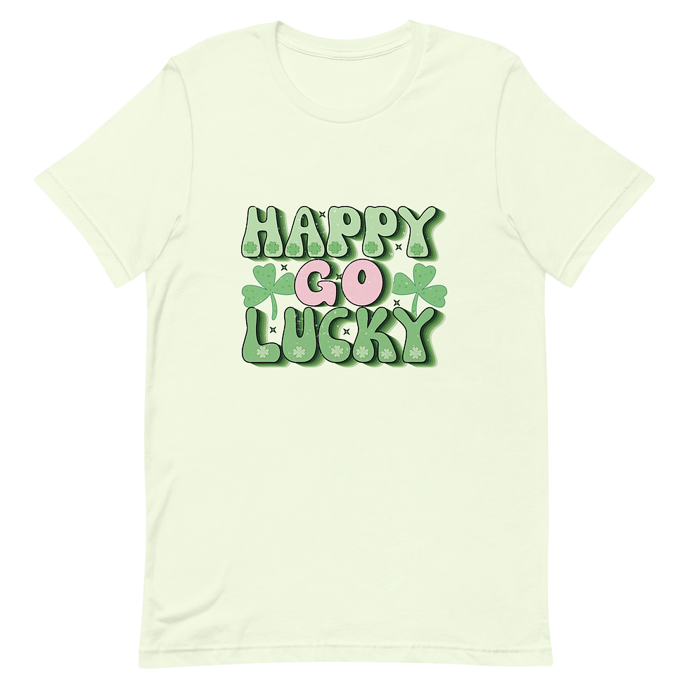 Thumbnail: Happy Go Lucky Unisex t-shirt