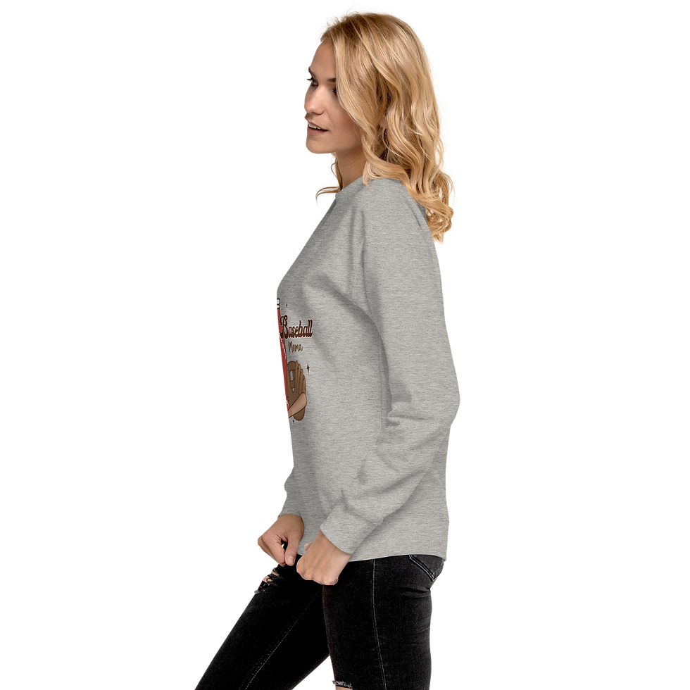 Thumbnail: Baseball Mom Unisex Premium Sweatshirt