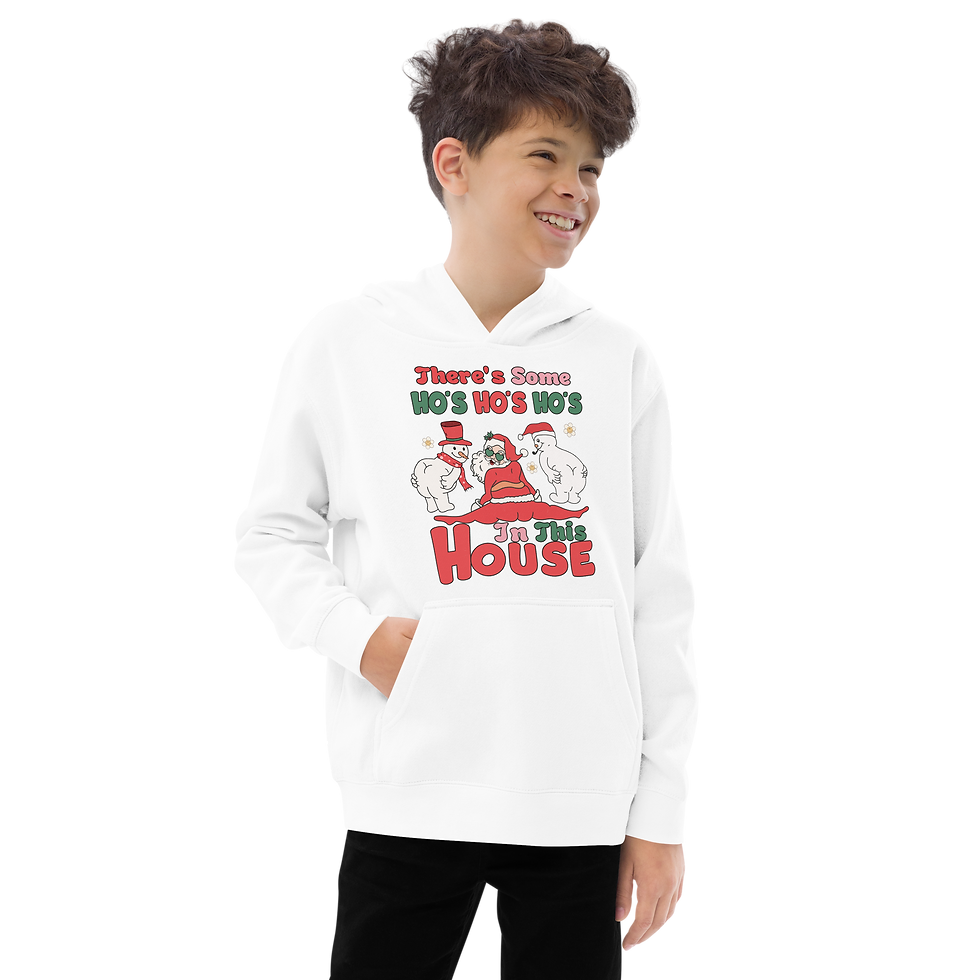 Thumbnail: Christmas Kids fleece hoodie