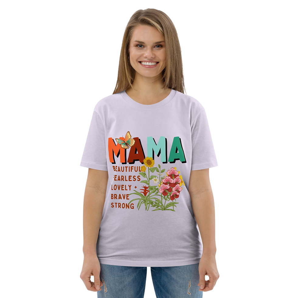 Thumbnail: Empowered MAMA Unisex organic cotton t-shirt
