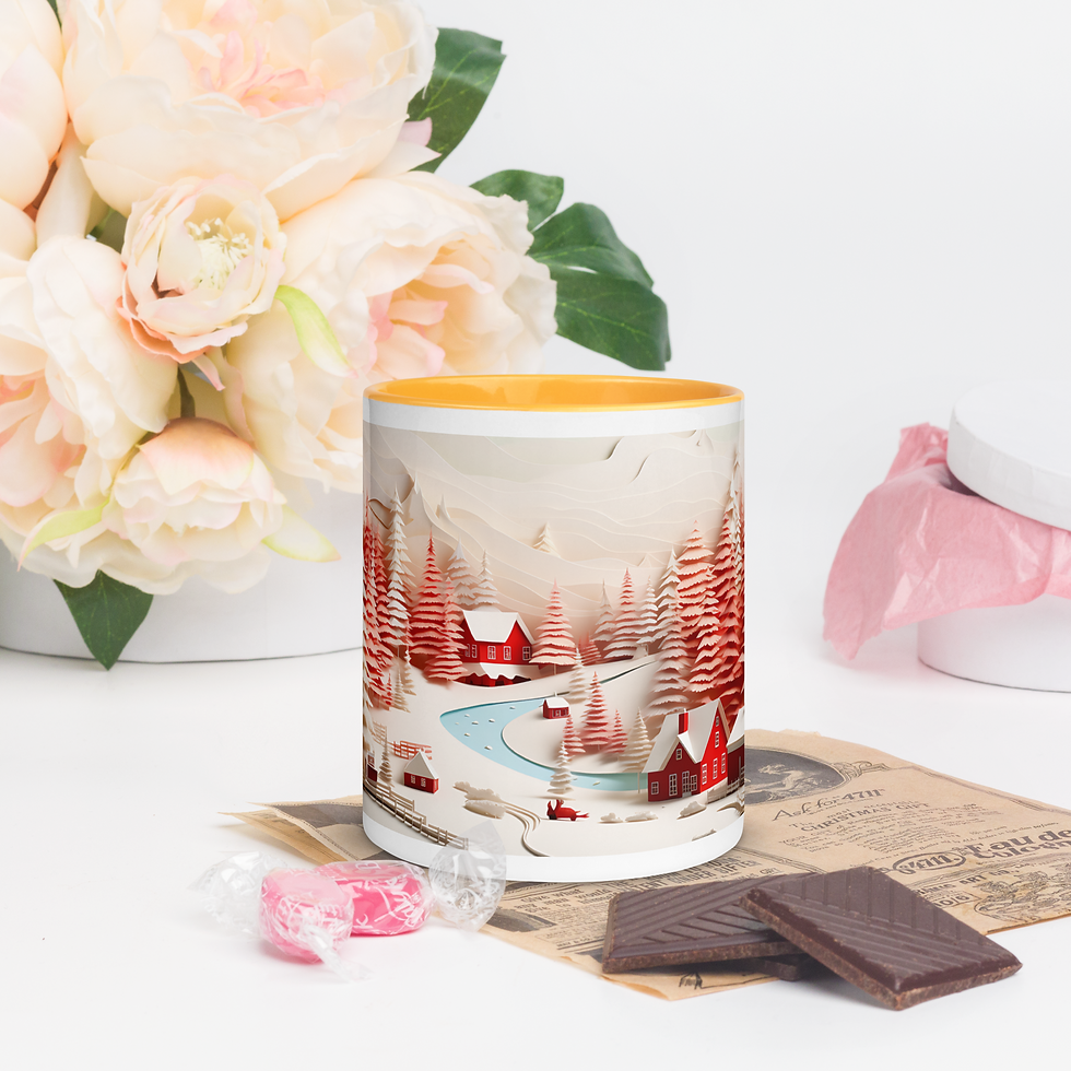 Thumbnail: Christmas Mug with Color Inside