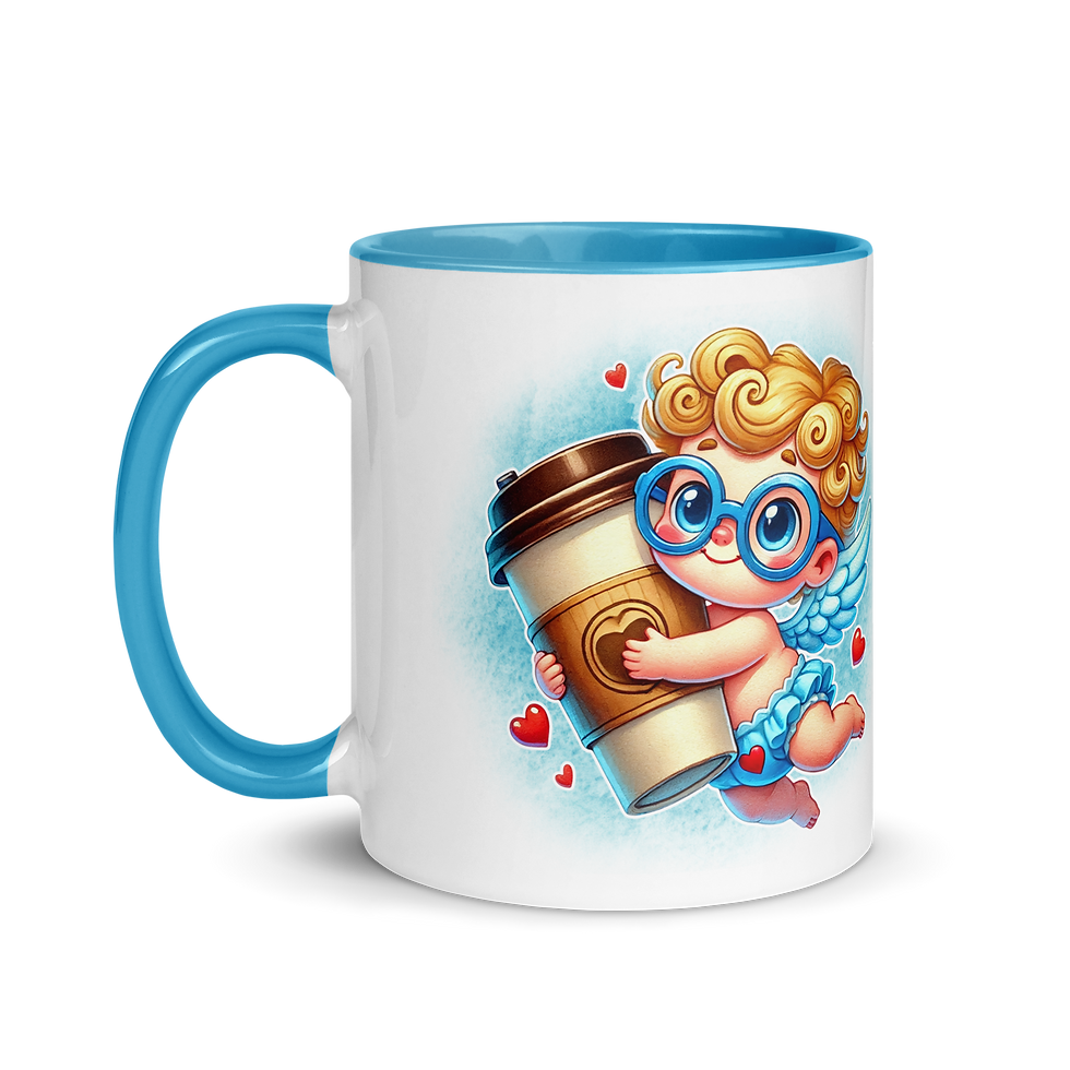 Thumbnail: Coffee is my Valentine Mug with Color Inside