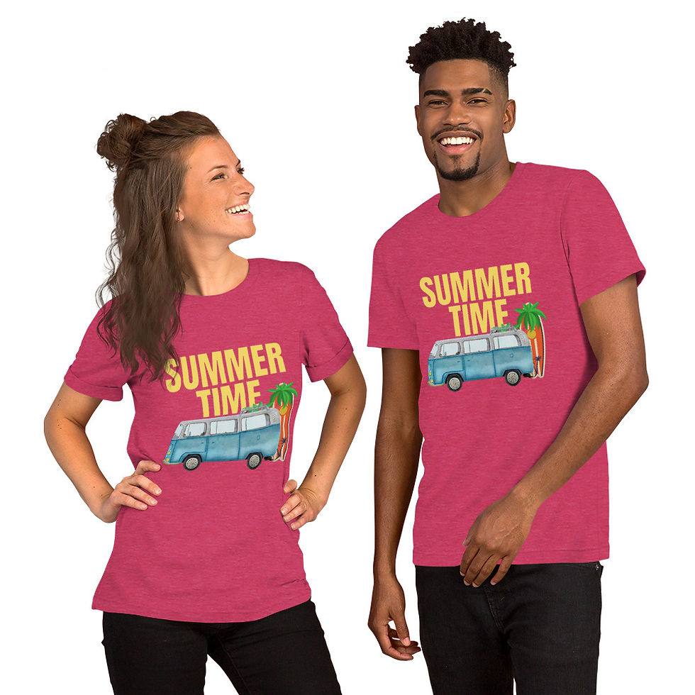 Thumbnail: Summer Time Unisex t-shirt