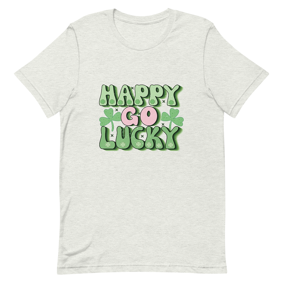 Thumbnail: Happy Go Lucky Unisex t-shirt