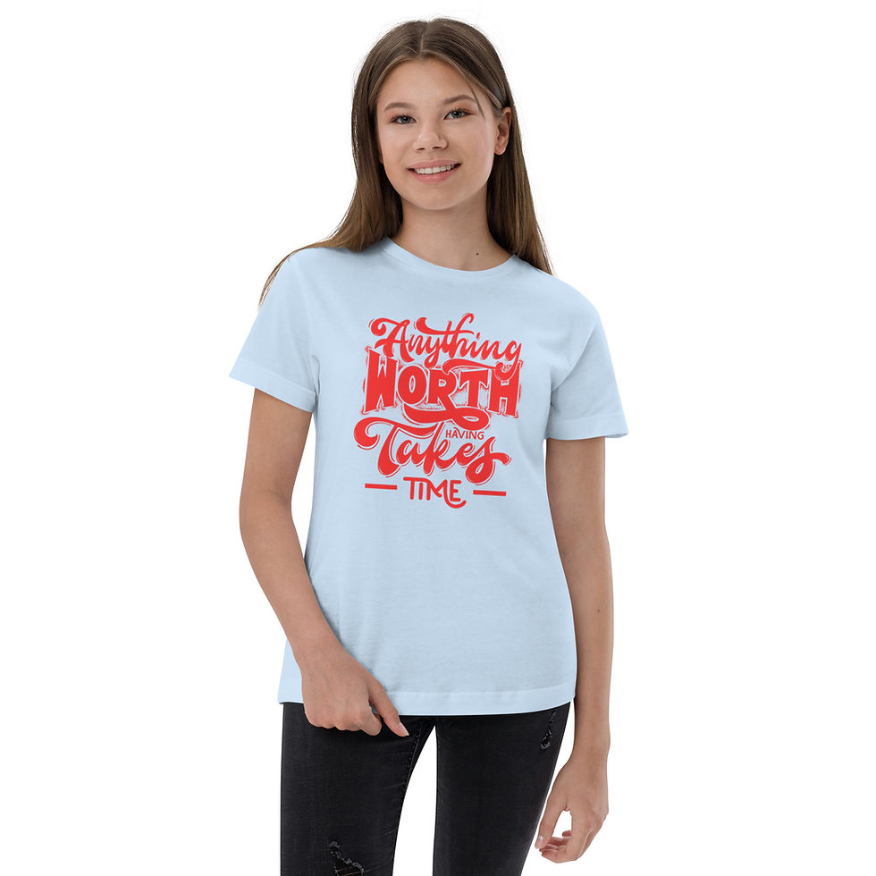 Thumbnail: Anything Worth Youth jersey t-shirt