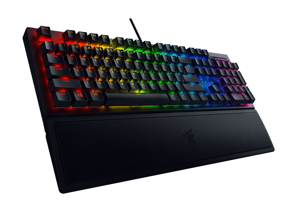 Thumbnail: Blackwidow V3 Full Size Mechanical Gaming Keyboard for PC, Chroma RGB, Wrist Res