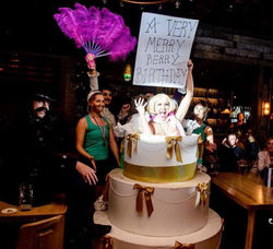 Pop-Out Cake for Events