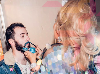 Glitter Painting - Disco Entertainment Hire