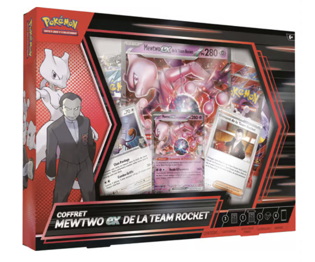 Pokémon JCC : Coffret Mewtwo-ex de la Team Rocket