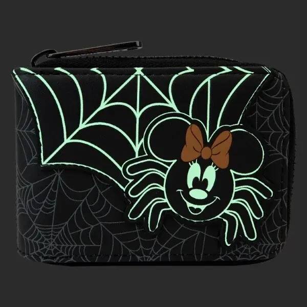 Miniature : Minnie Mouse - Spider - Portefeuille Loungefly
