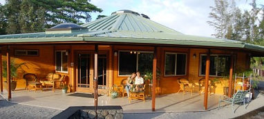 Hawaii Prefab Modular Cedar Island Style Home – Plantation Roof Covered Lanai Prefab Modular Panels, Quick One-Day Assembly of Cedar Home Shells - Hawaii